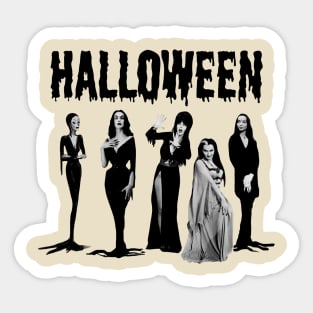 Halloween - Women of horror Sticker